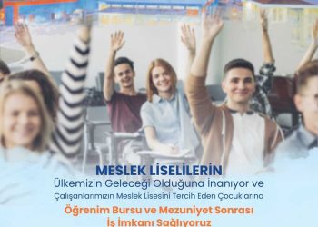 “Meslek Liseleri Geleceğimiz” Diyerek Burslarımıza Devam Ediyoruz