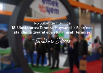 18.Uluslararası Tarım ve Hayvancılık Fuarı Agroexpo İzmir 2023’ü tamamladık